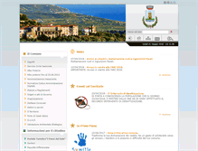 Tablet Screenshot of comune.casalvelino.sa.it